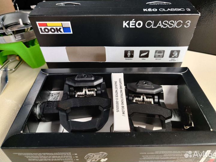 Контактные педали Look KEO classic 3 с шипами