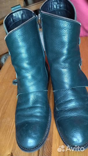 Полусапожки кожаные р 43,5