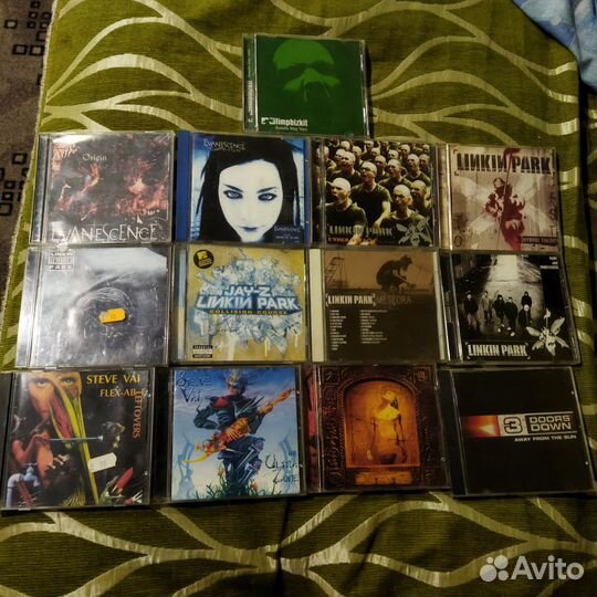 Музыкальные cd диски рок гранж linkin park