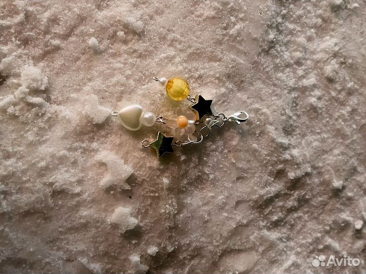 Брелочки ручной работы из бисера