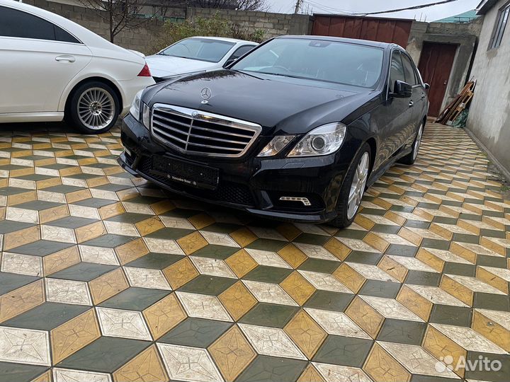 Передний бампер на Mercedes-Benz W212 E212 AMG