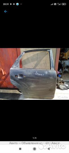 Дверь задняя правая Форд С-Макс/ Ford C-MAX