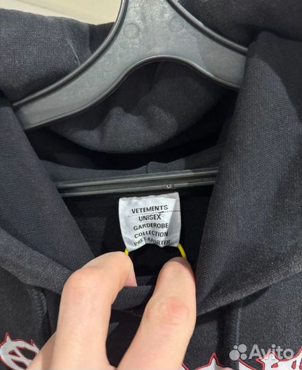Vetements худи новая коллекция