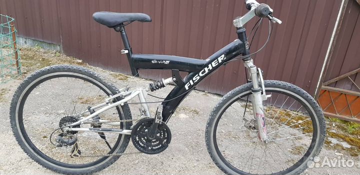 Немецкий,двухподвесной велосипед Fischer 26