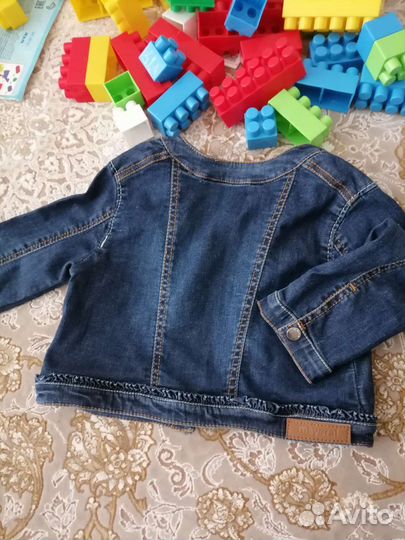Джинсовый комплект для девочки