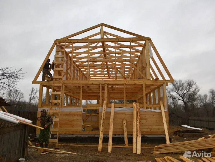 Дом из бруса