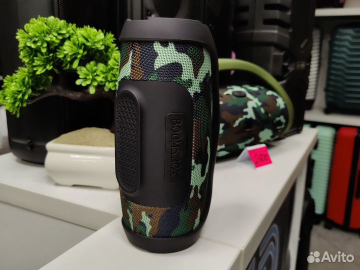 Колонка портативная Boombox mini хаки