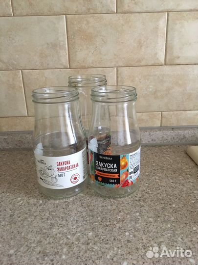 Банки стеклянные бу