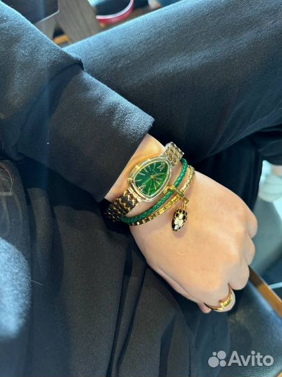 Сет часы и браслет Bvlgari