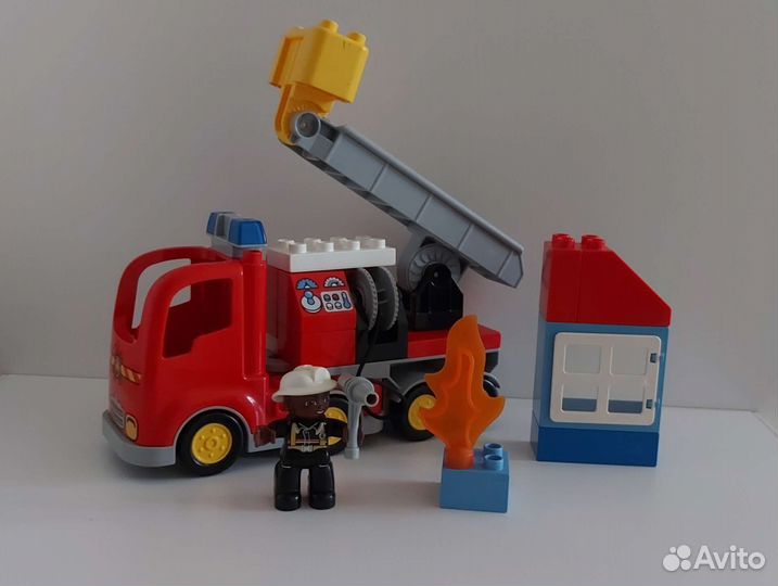 Конструктор lego duplo грузовик и экскаватор