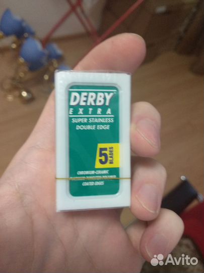 Лезвия для станка Feather Derby Personna Gilette