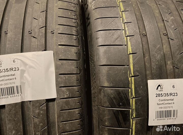 Continental SportContact 6 285/35 R23 94Y