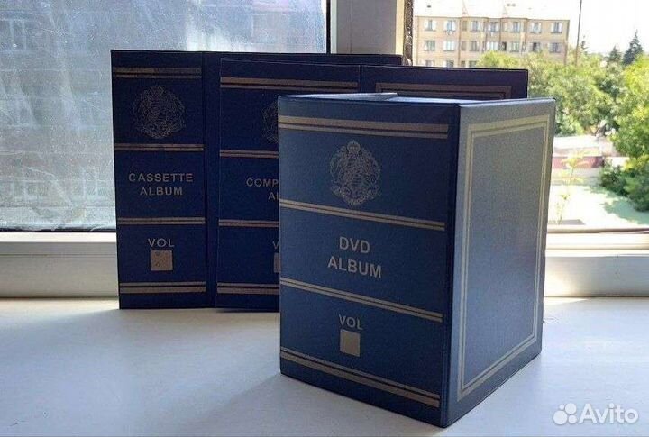 Футляры для дисков и кассет