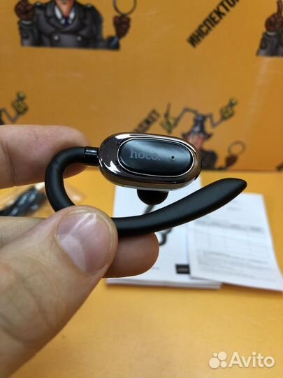 Bluetooth-гарнитура Hoco E26 Plus, black