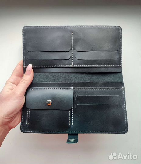 Портмоне кожаное