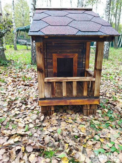 Домик для кошки утеплённый