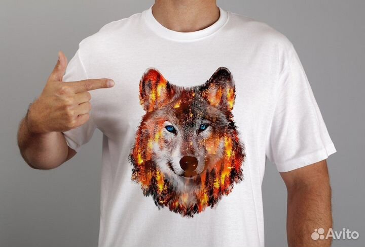 Печать термонаклеек на одежду оптом (DTF)