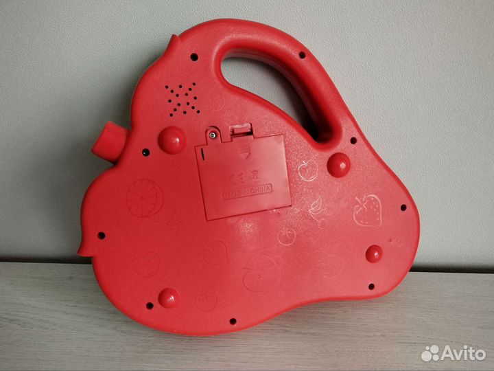 Пианино детское Азбукварик Клубничка