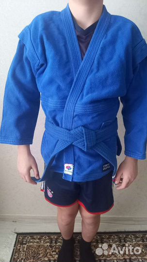 Куртка для самбо, самбовка, кимоно для подростка