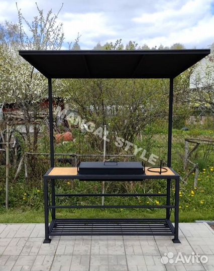 Мангал лофт