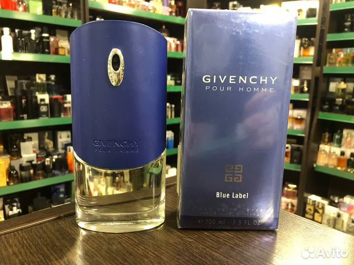 Духи Givenchy Pour Homme Blue Label Дживанши