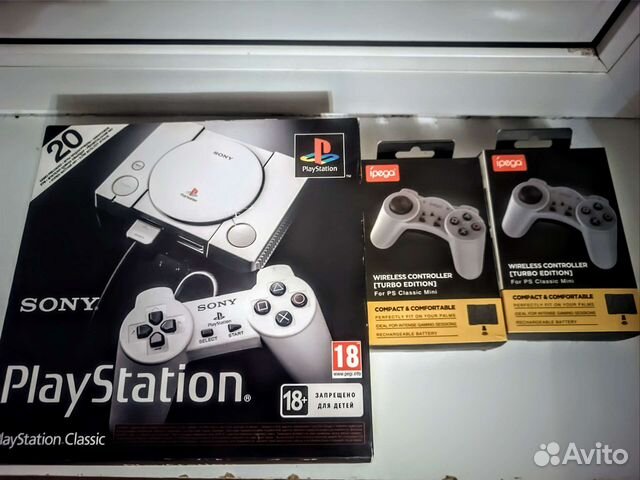 PlayStation classic mini оригинал идеал