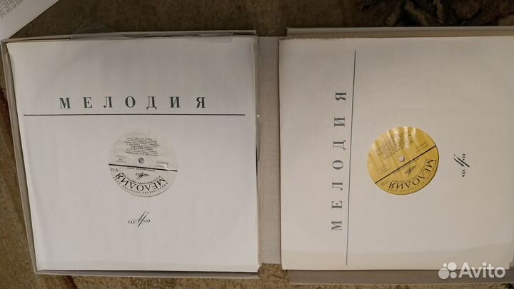 Фёдор Шаляпин. 9 виниловых пластинок в коробке