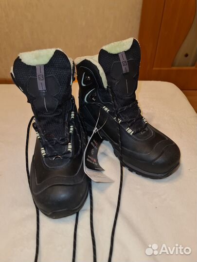 Зимние ботинки salomon женские
