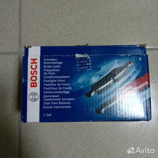 Тормозные колодки Bosch