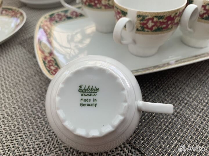 Чайный сервиз Edelstein Bavaria. Германия