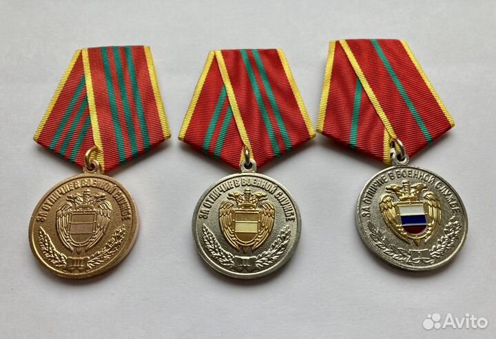 Медаль фсо РФ военная служба 3 степени