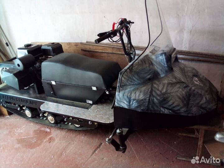 Мотобуксировщик (миниснегоход) Бурлак Егерь М 18,5