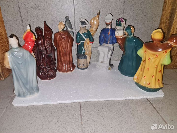 Штоф фарфоровый