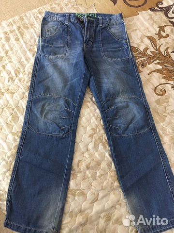 Джинсы на мальчика 146