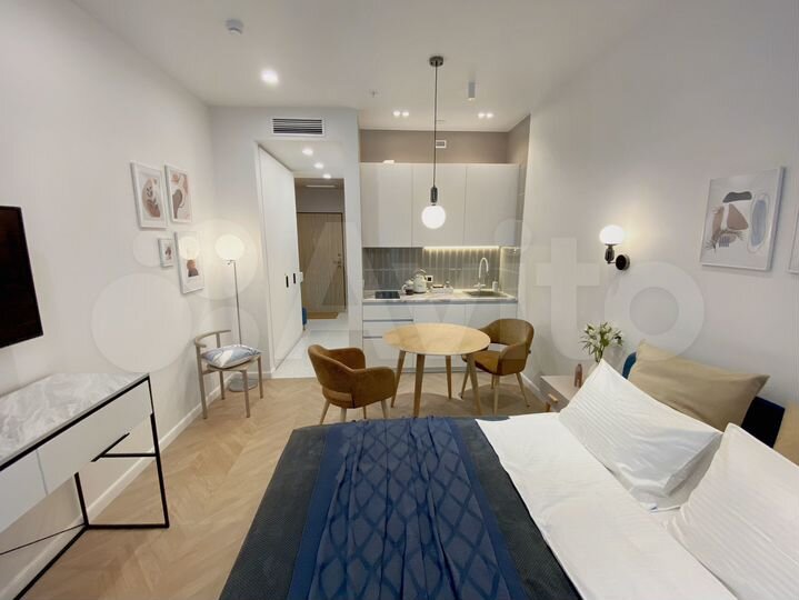 Апартаменты-студия, 24,3 м², 7/19 эт.