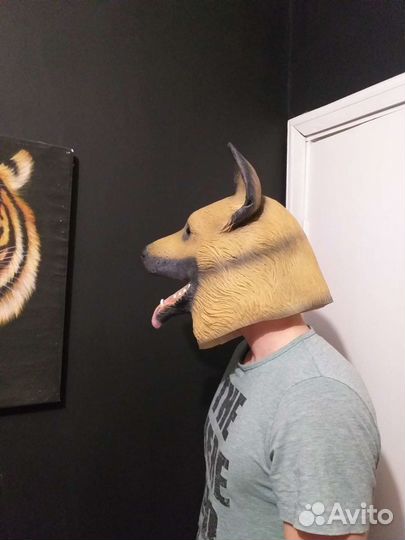 Маска собаки (новогодний костюм)