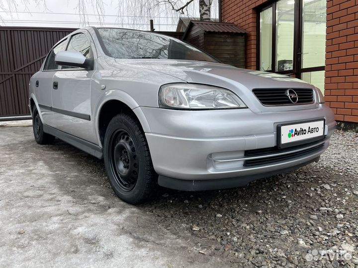 Opel Astra 1.6 AT, 2002, 89 800 км