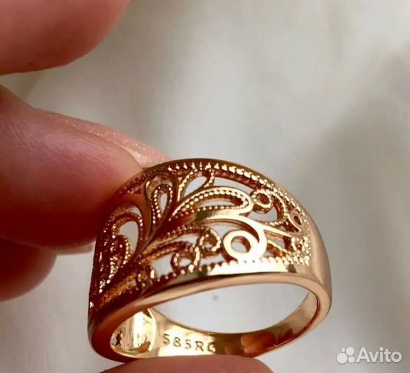 Кольцо золото