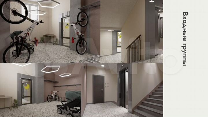 3-к. квартира, 101,4 м², 2/9 эт.