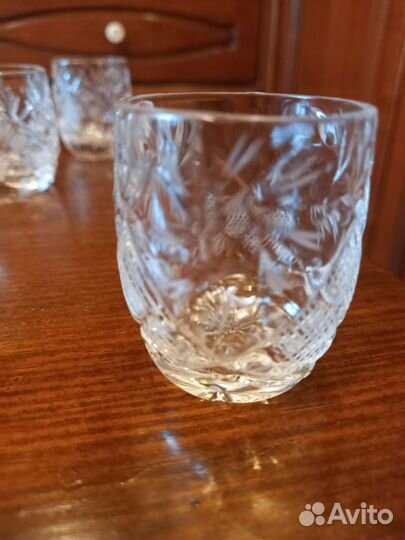 Фужеры хрустальные СССР
