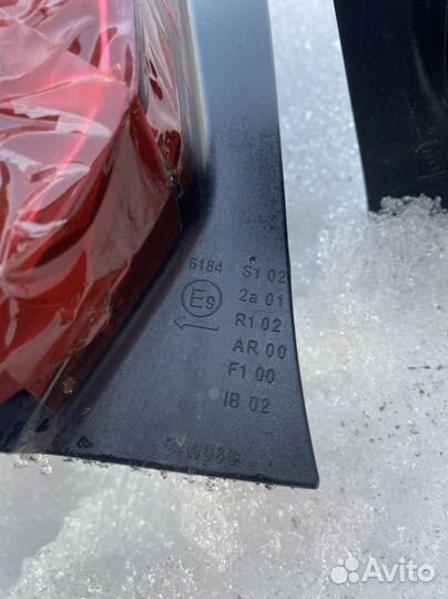 Фонарь задний polo седан 2009-2015