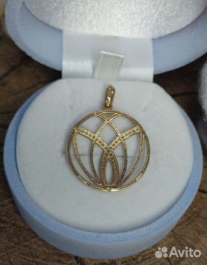 Золотая подвеска 2,21 гр. 585 пр