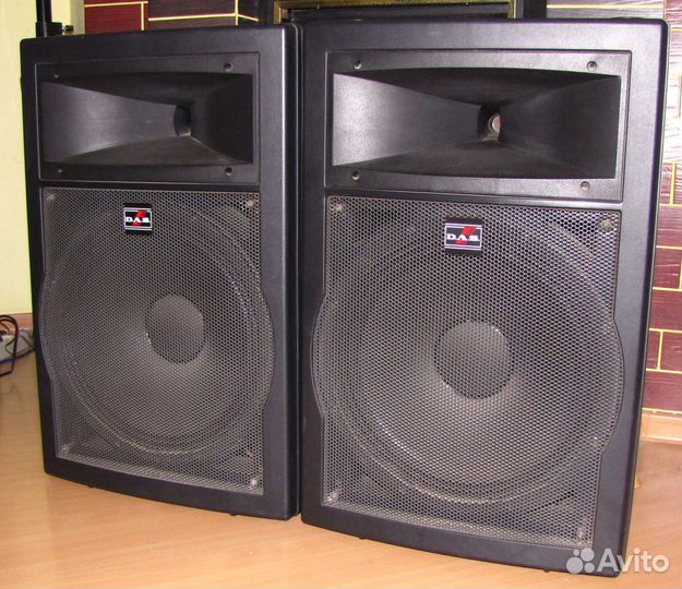 Колонки Dasaudio 1200W 2шт 15