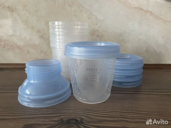 Контейнеры для хранения грудного молока Avent