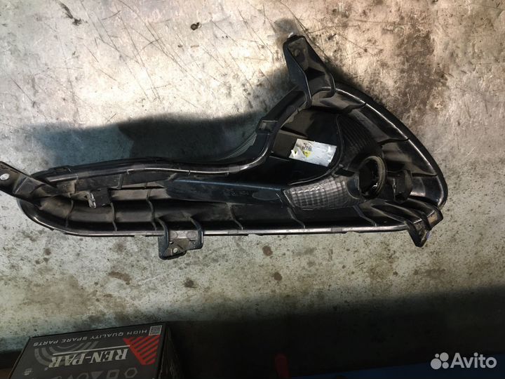 Фара противотуманная hyundai solaris