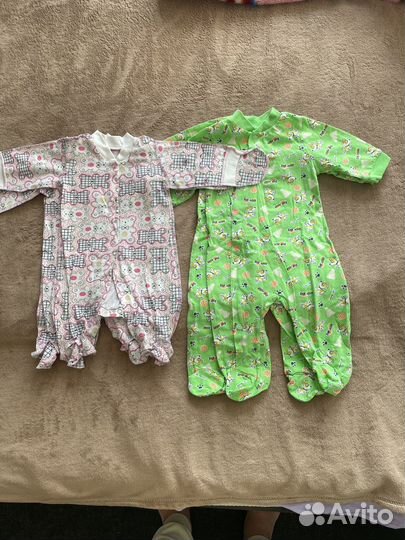 Одежда для двойни 0-6 месяца