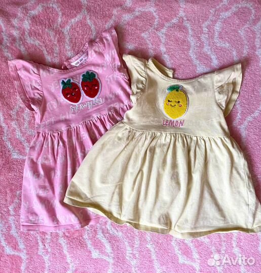 Продам одежду на девочку 74-80 см