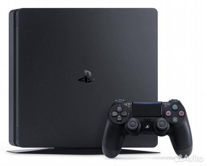 Игровая приставка ps4 slim 500Gb с играми