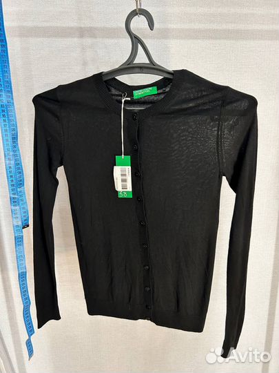 Кардиган женский новый benetton оригинал XS