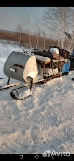 Мотобуксировщик Ураган промысловик